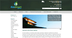 Desktop Screenshot of ecosmartlighting.com.au